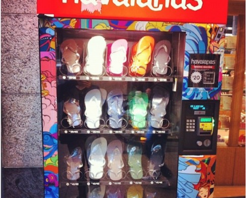 Havianas Thong Vending Machines
