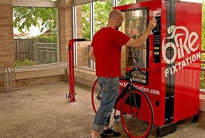 self service bicycle vending machine