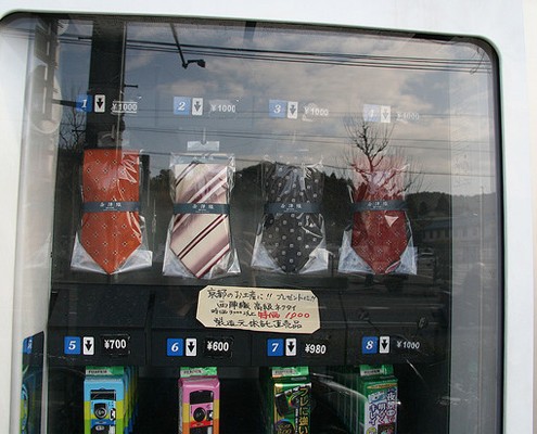 Tie Vending Machine